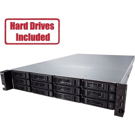 BUFFALO AMERICAS Terastation 7120R Enterprise 12-Bay 120Tb (12 X 10Tb Enterprise Hd) TS-2RZH120T12D